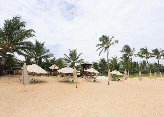 Flat Confort Pe Na Areia อิโปจูกา ภายนอก รูปภาพ